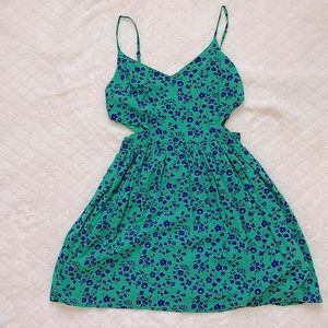Abercrombie Fitch green dress